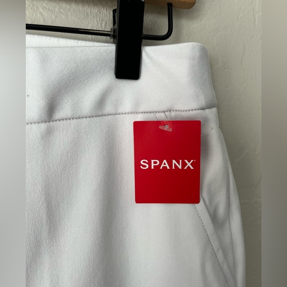 NWT Spanx slim straight pants white large - Picture 7 of 10